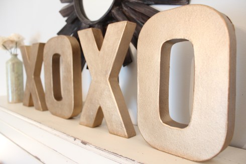 xoxo letters