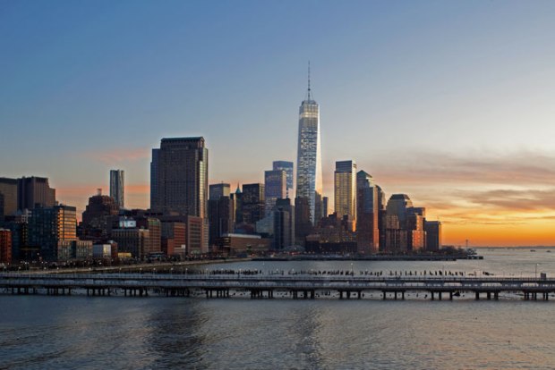 View of the new World Trade Center 