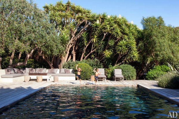 Dempsey Pool Area - Architectural Digest