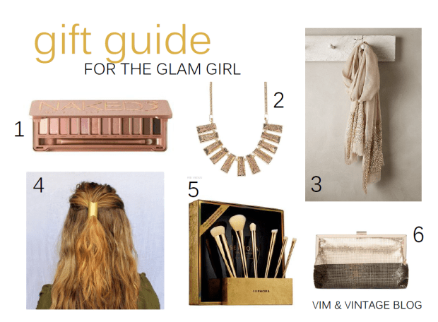Gift Guide for the Glam Girl - Vim and Vintage Blog 2014
