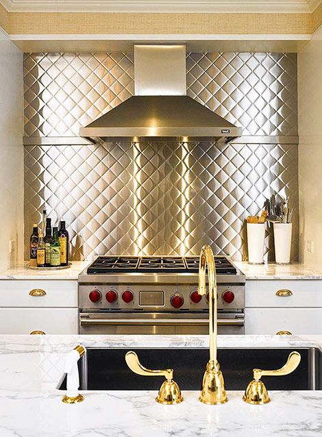 mixed metals in the kitchen