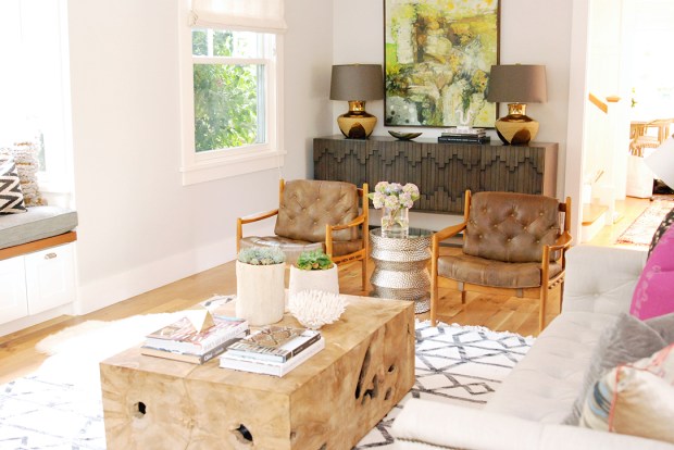 owens & davis boho living room