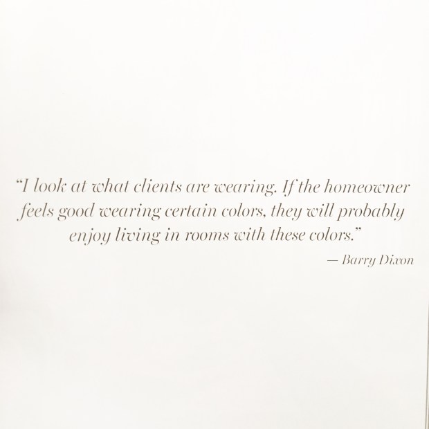 Barry Dixon Quote