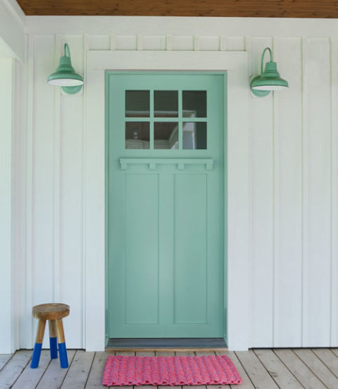 Jenny Piazza's Front Door - Country Living