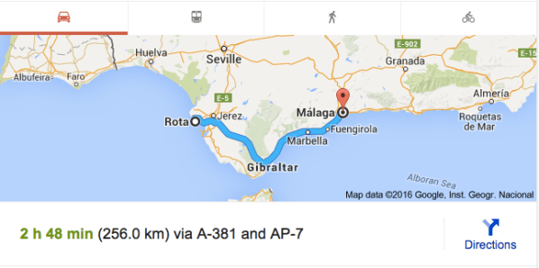 Rota to Malaga, Spain map.jpg